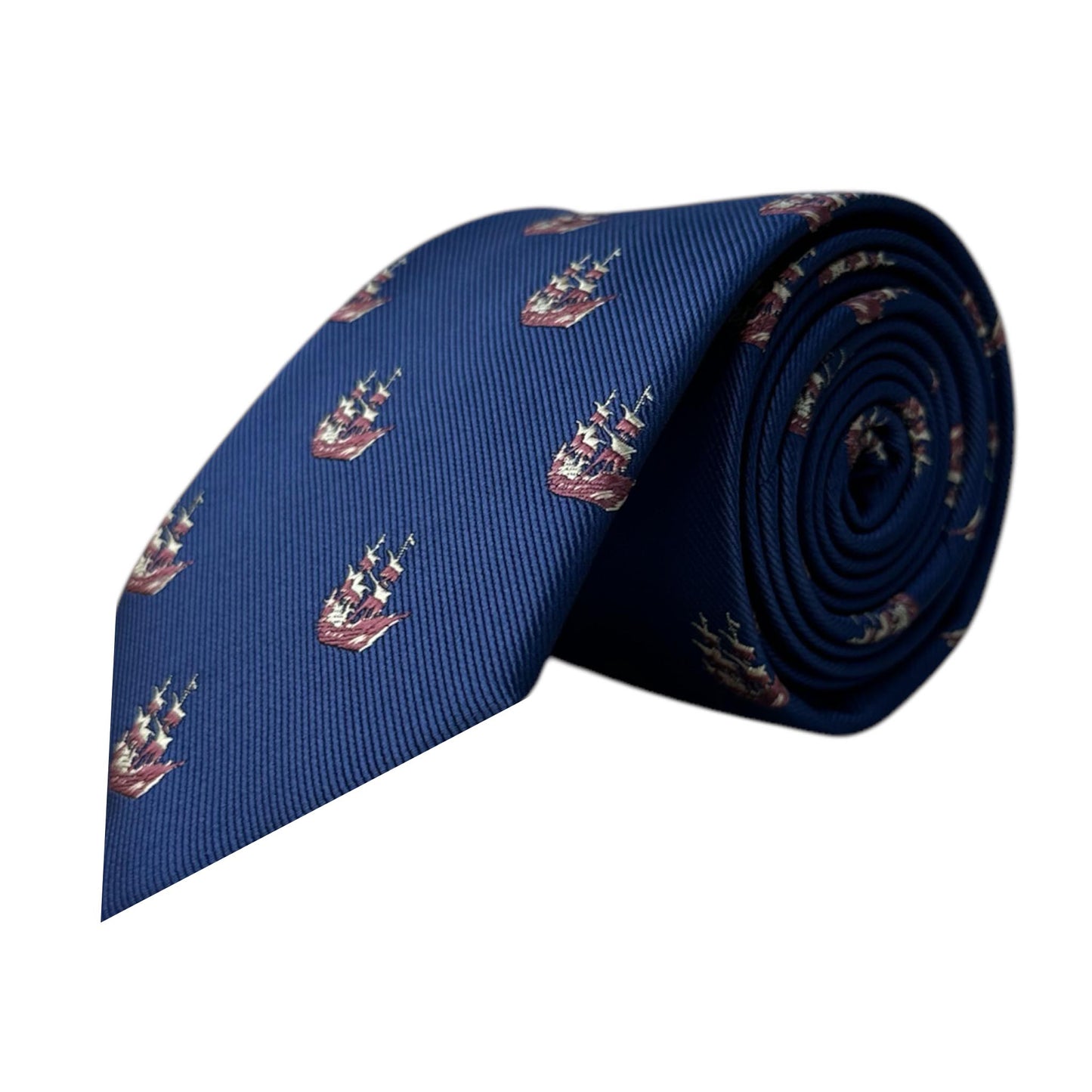 Nautical Pirate Ship Necktie