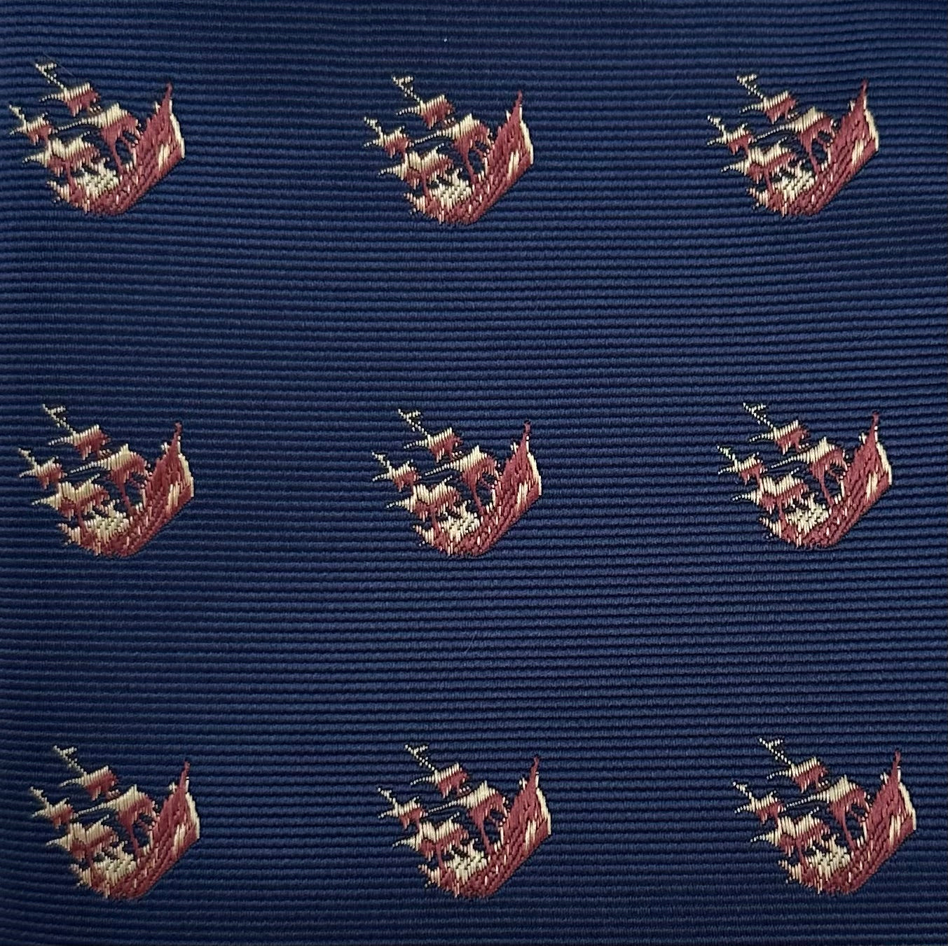 Nautical Pirate Ship Necktie