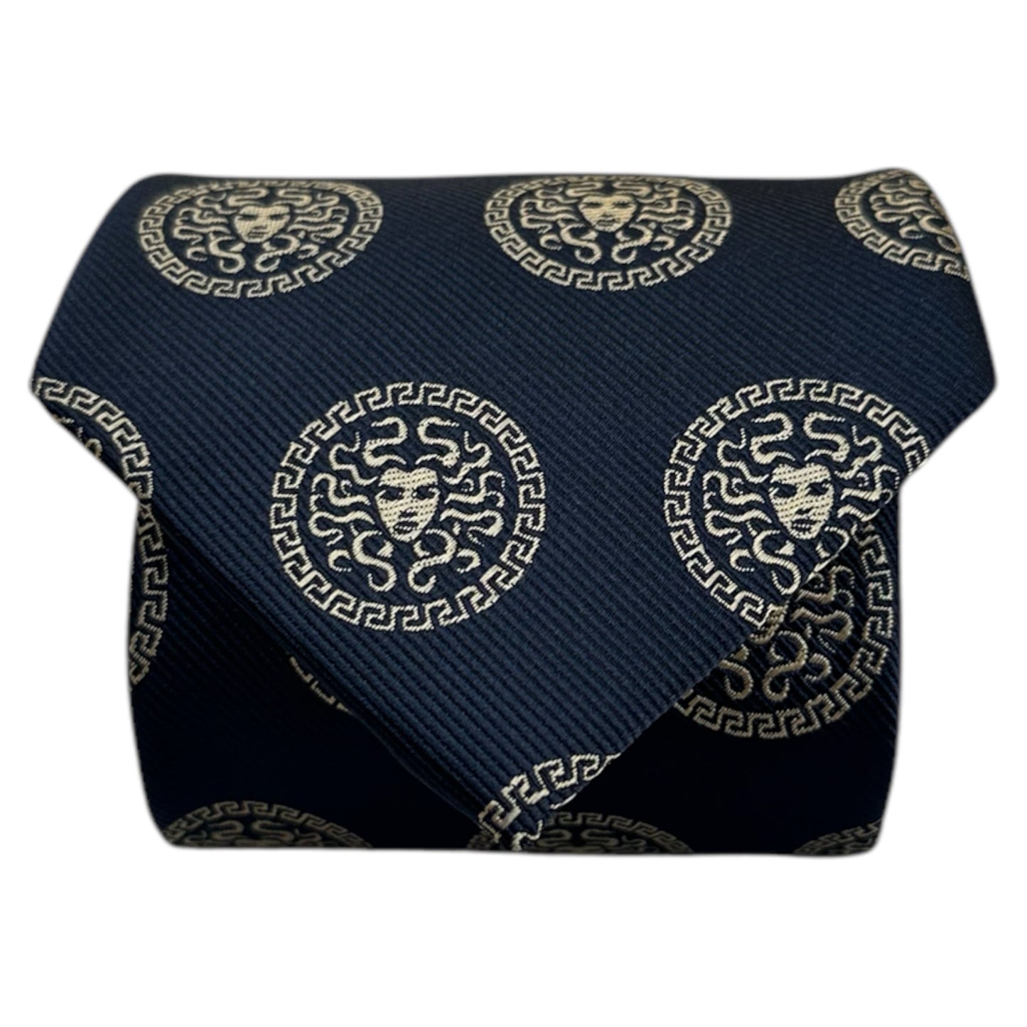 Medusa Black & Gold Necktie