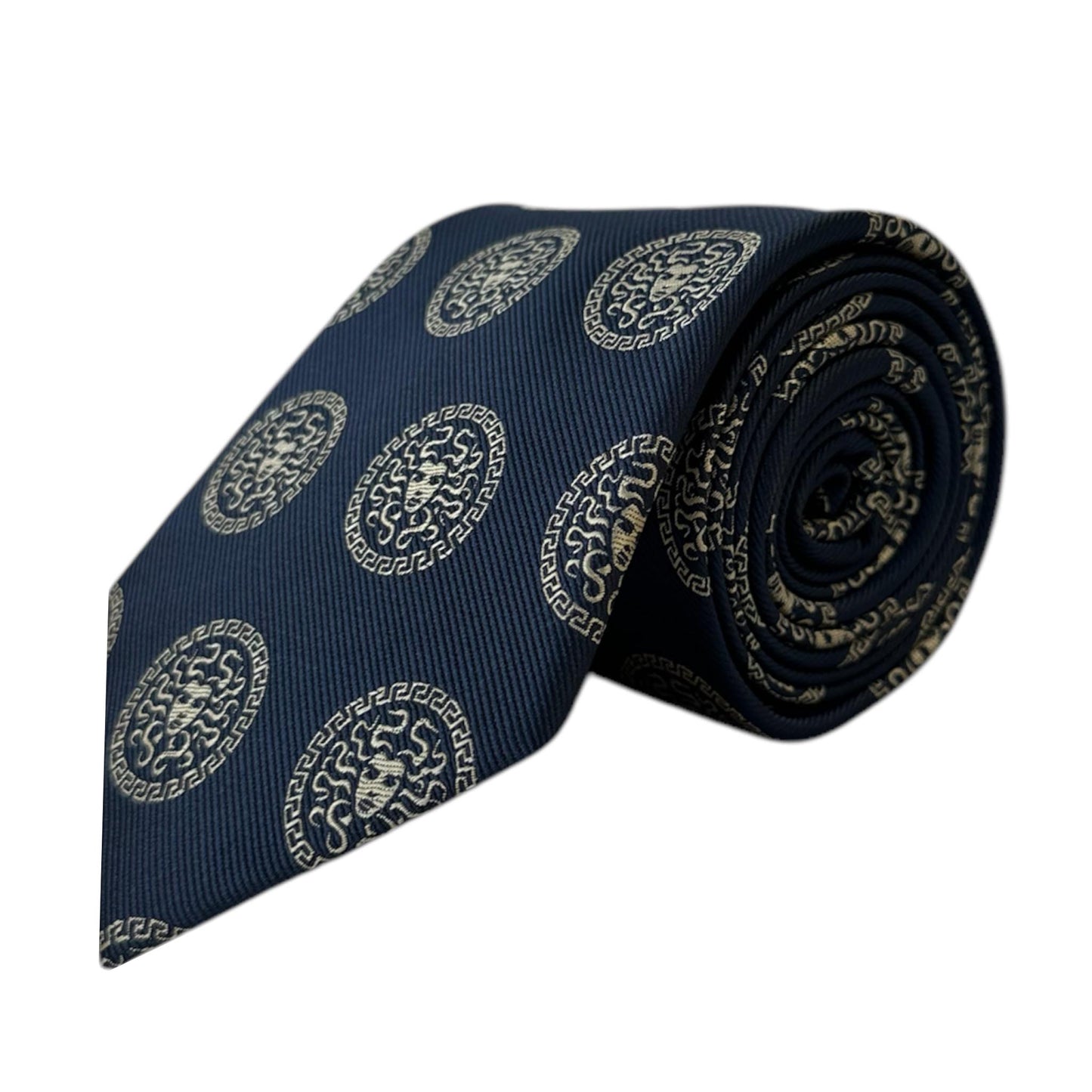 Medusa Black & Gold Necktie
