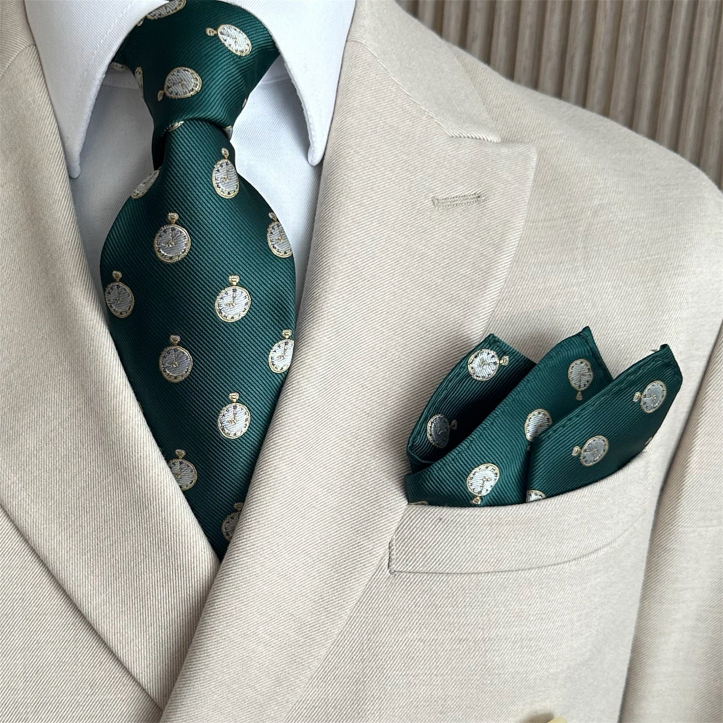 Pocket Watch Pocket Square