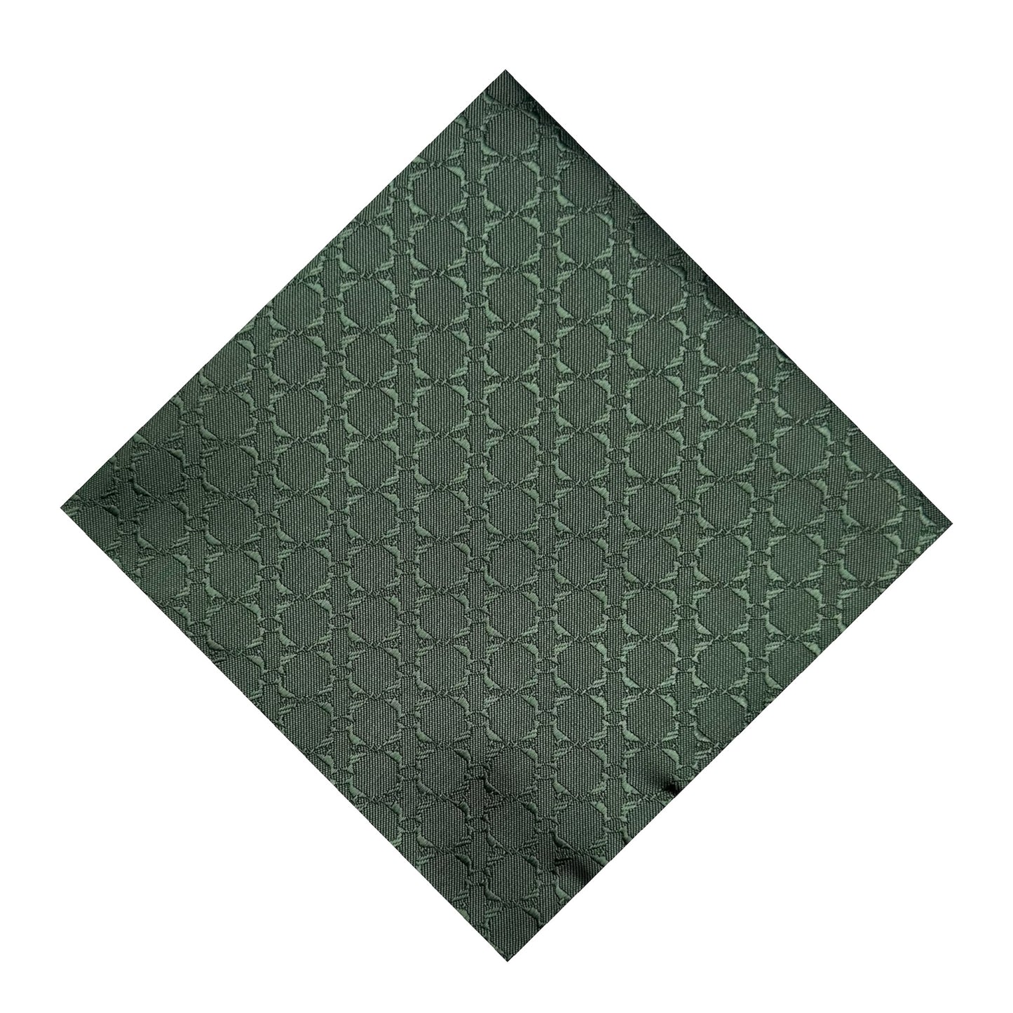 Forest Green Textured OFL Pocket Square