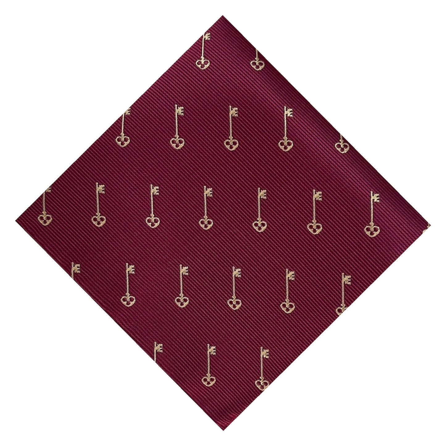 Skeleton Key Pocket Square