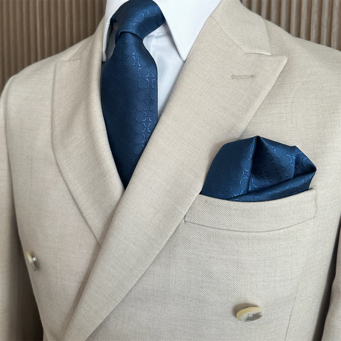 Royal Blue Textured OFL Necktie