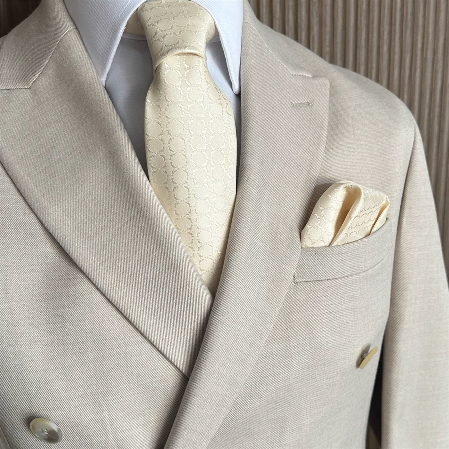 Stone Textured Pocket Square