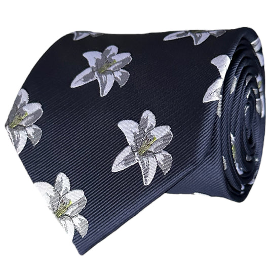 Lily Floral Tie