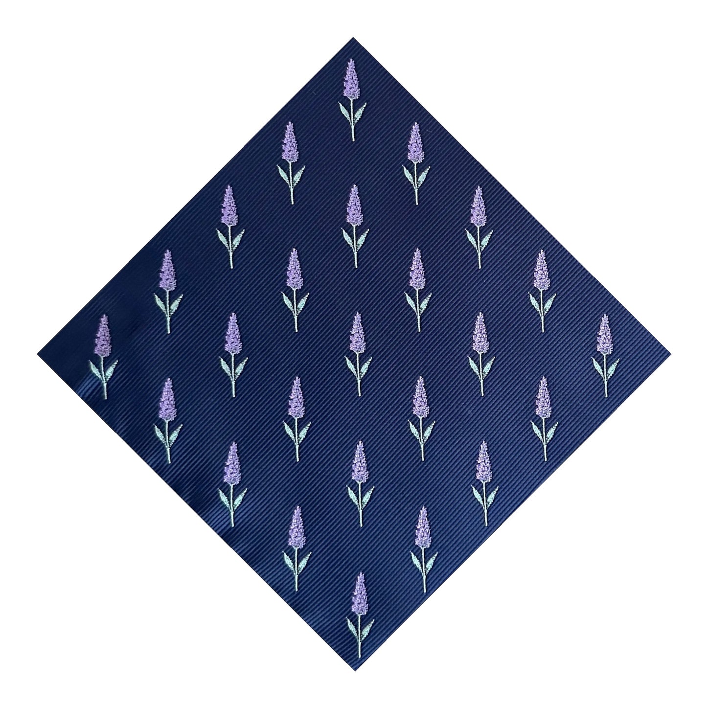 Lavender Flower Pocket Square