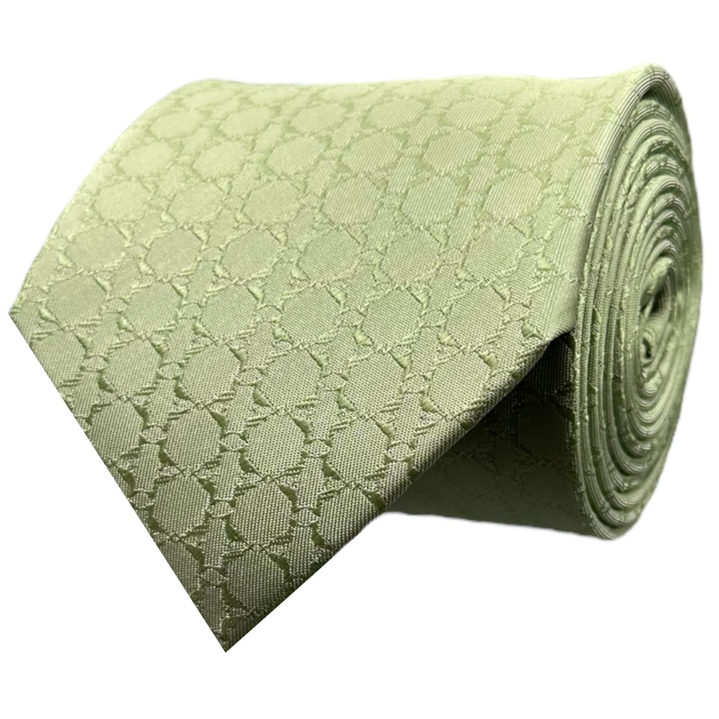 Sage Meadow Green Textured OFL Necktie