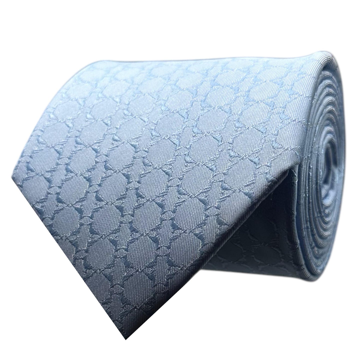 Pastel Blue Textured OFL Necktie