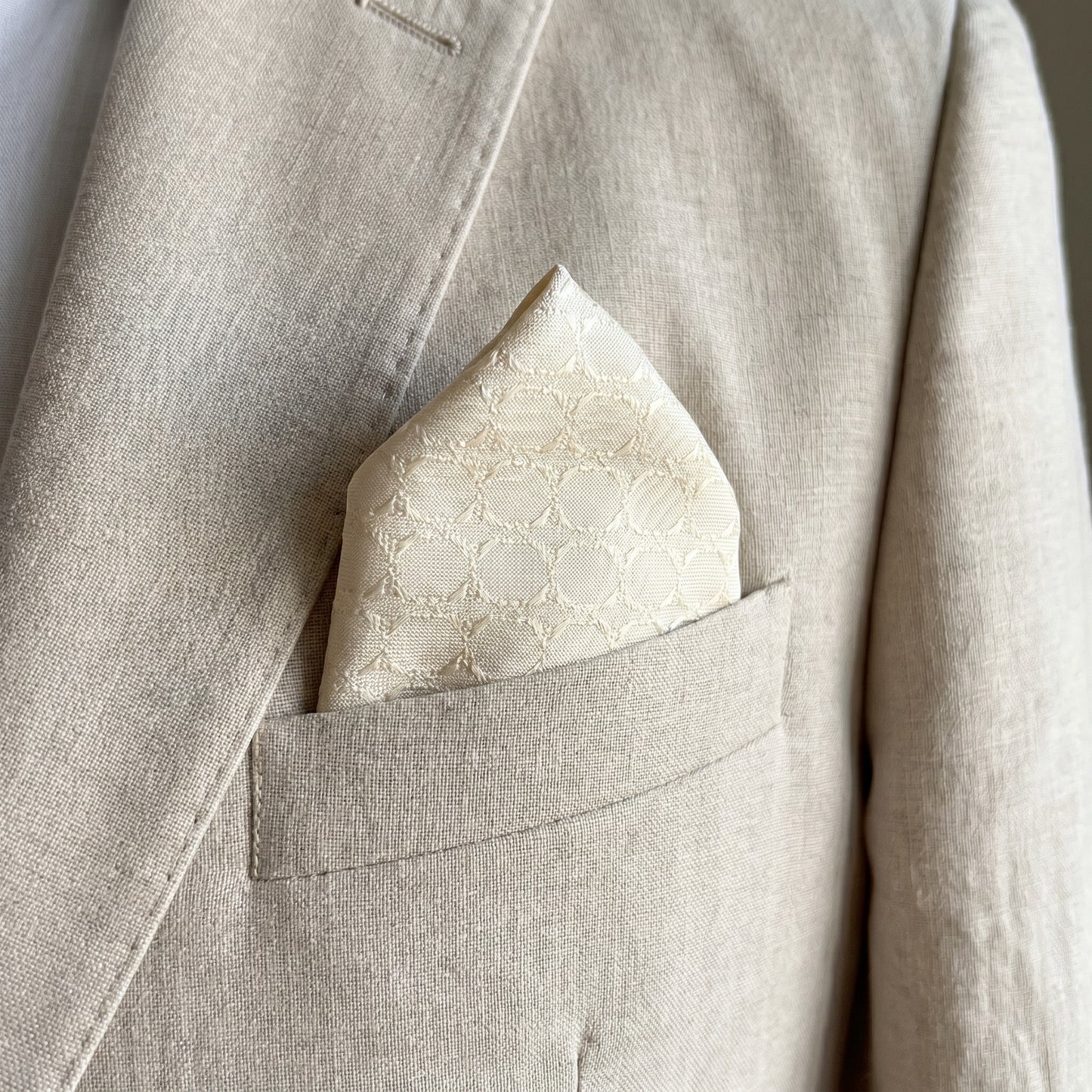 Stone Textured Pocket Square