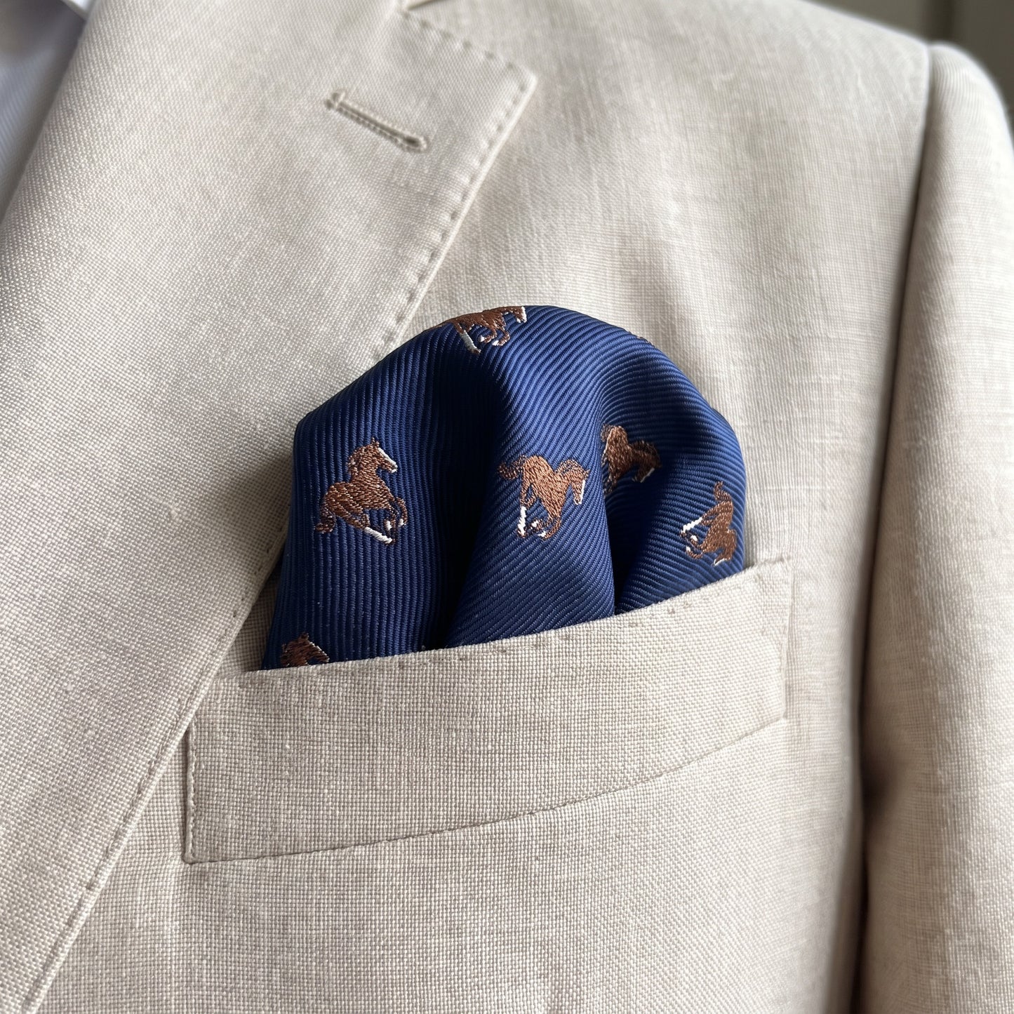 Horse Pocket Square