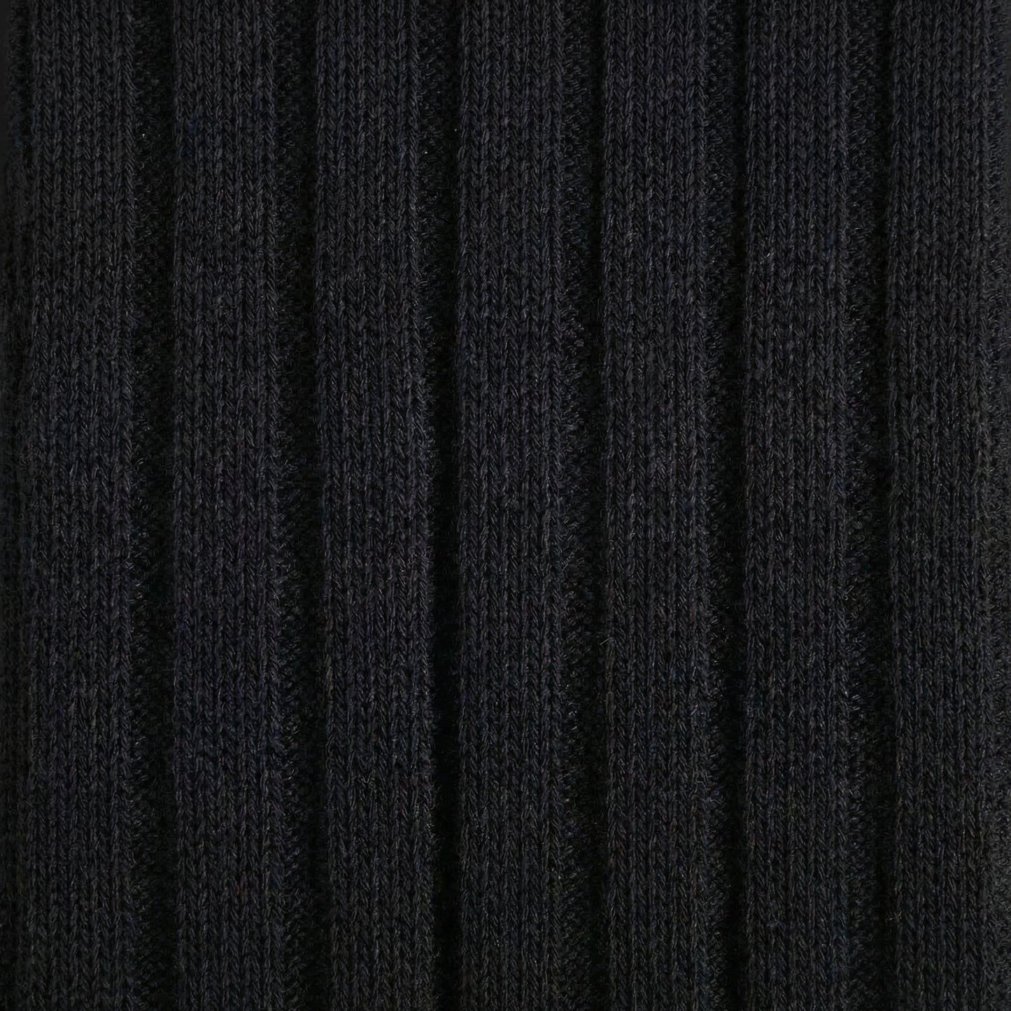 Black Smart Ribbed Socks