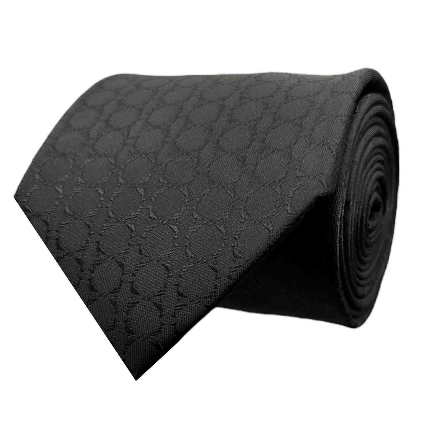 Black Noir Textured OFL Necktie