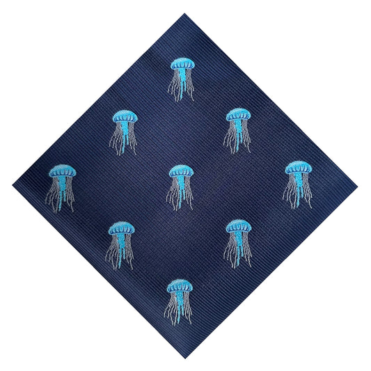 Jellyfish Pocket Square