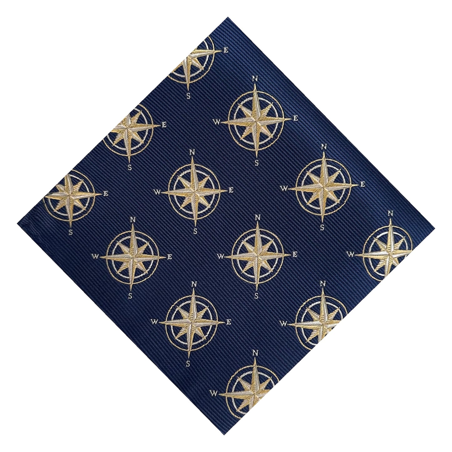 Compass Pocket Square