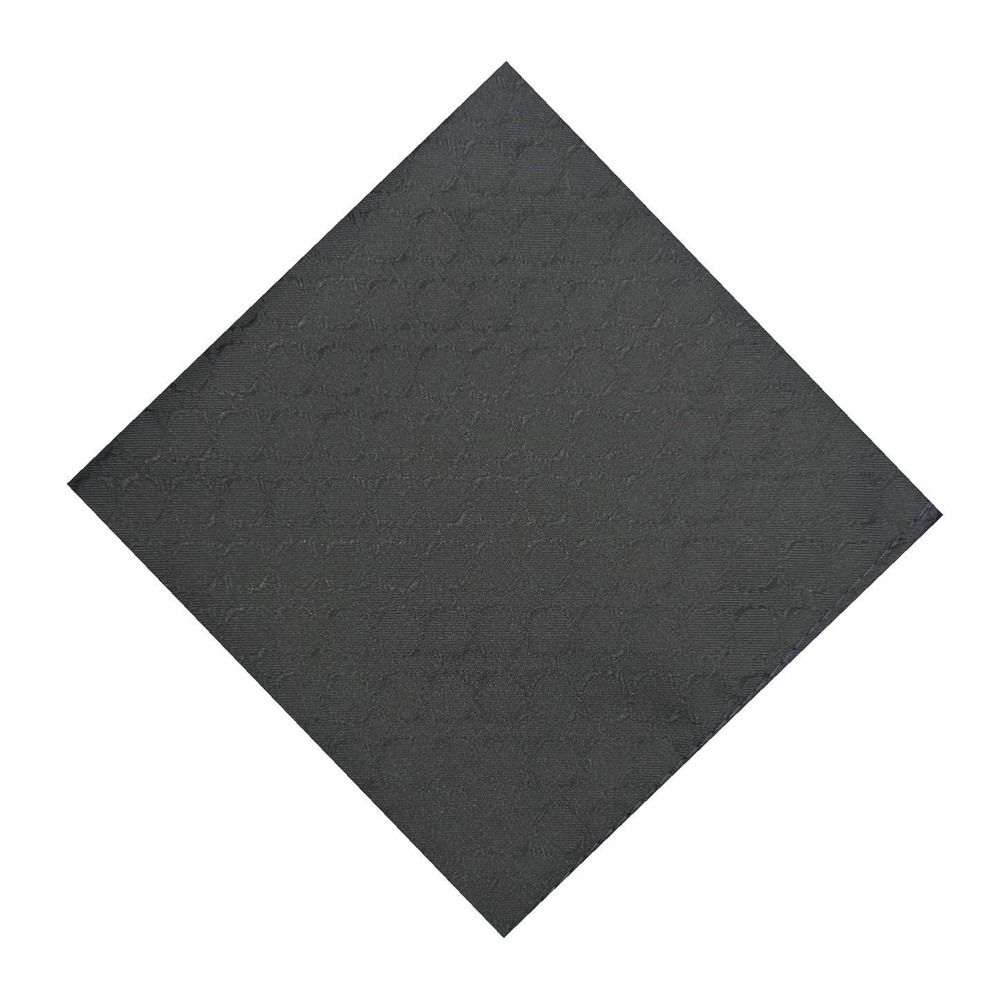 Black Noir Textured OFL Pocket Square