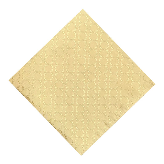 Champagne Textured OFL Pocket Square