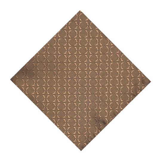 Coffee Textured OFL Pocket Square