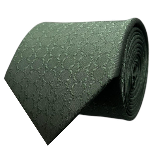 Forest Green Textured OFL Necktie