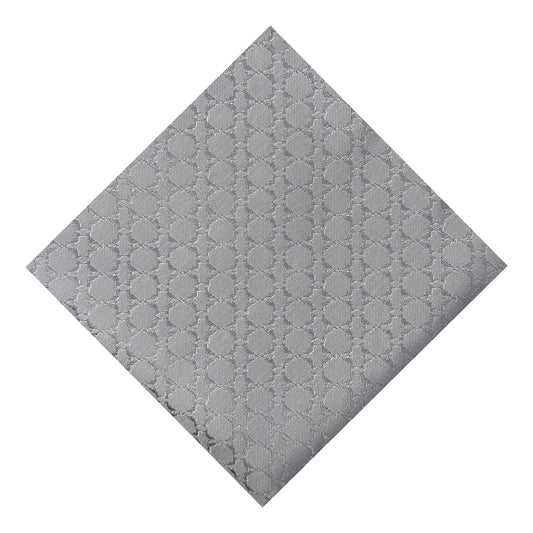 Grey Textured OFL Pocket Square