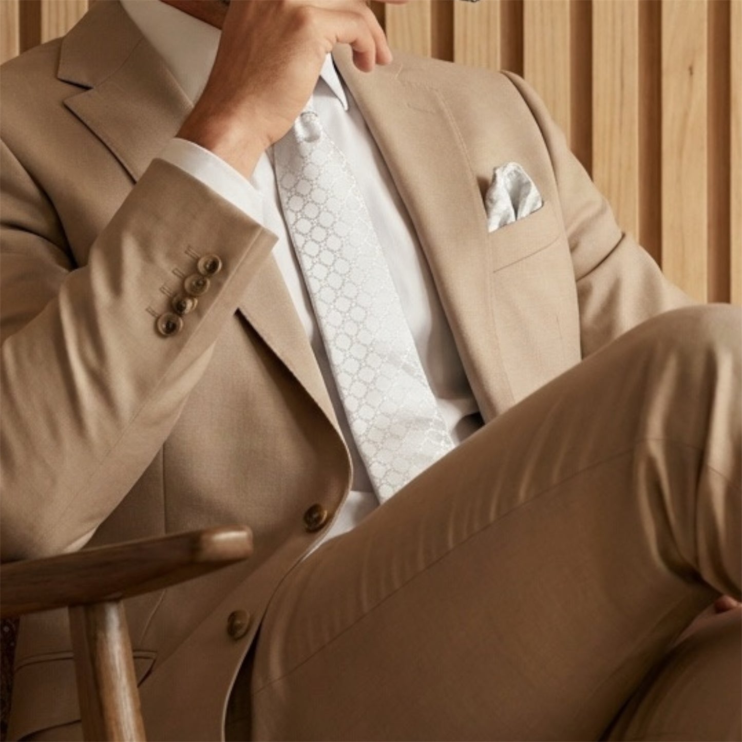 Iceberg Blue Textured Tie