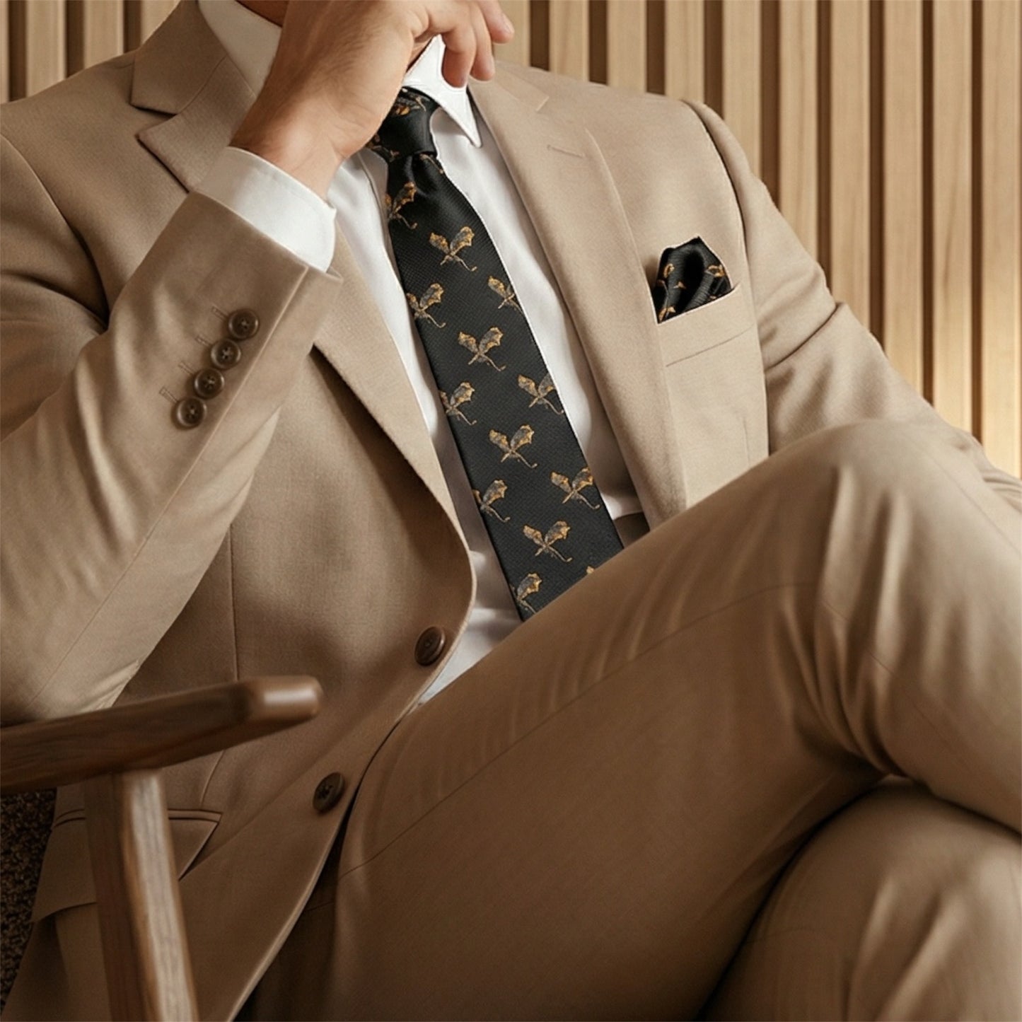 Dragon Pocket Square