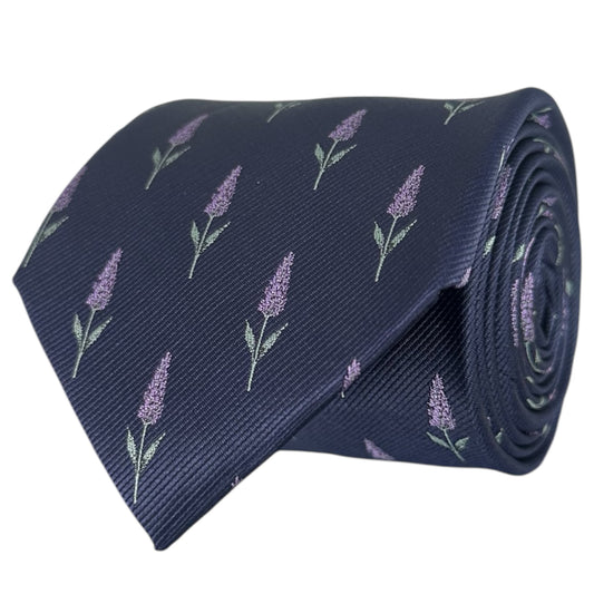 Lavender Flower Tie
