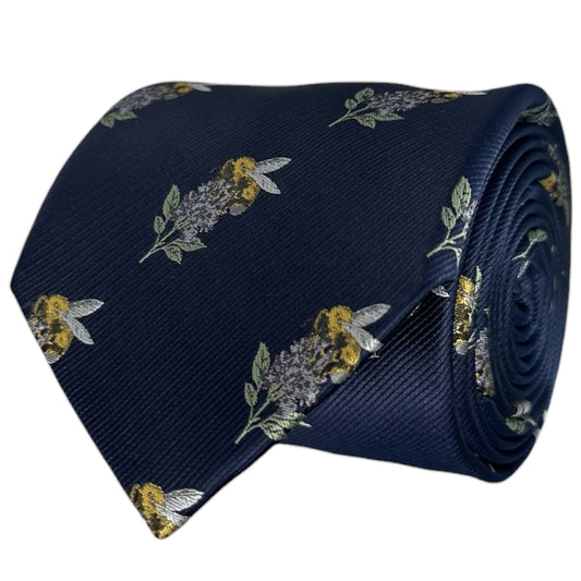 Bee Flower Tie