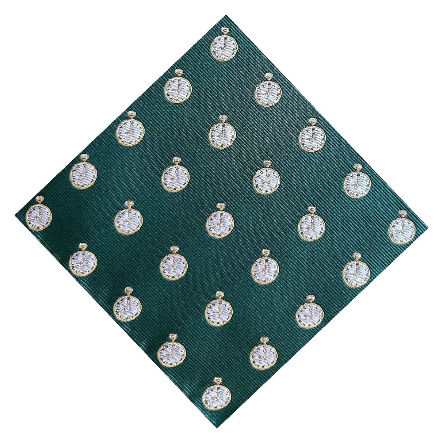 Clock Pocket Square