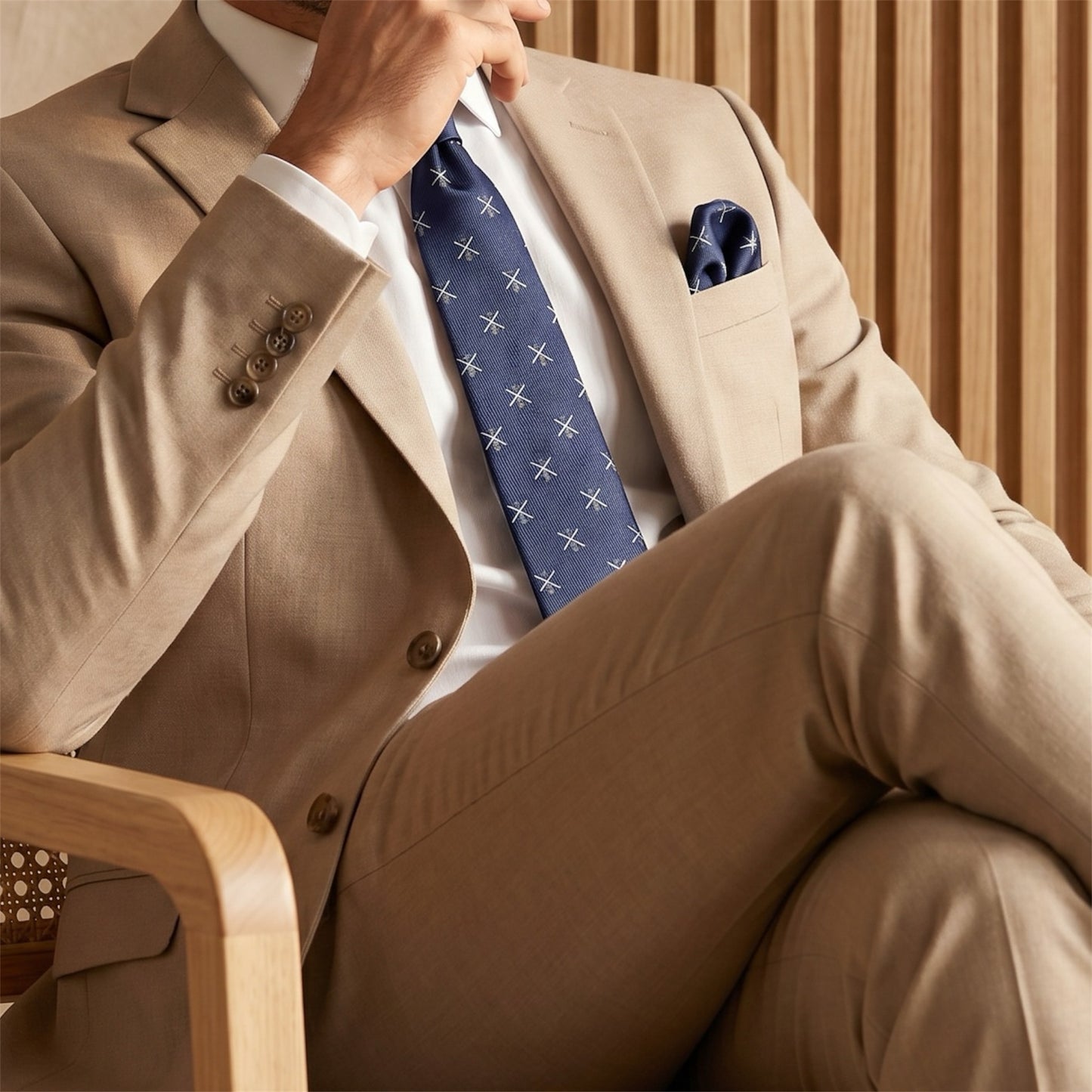 Helicopter Pocket Square