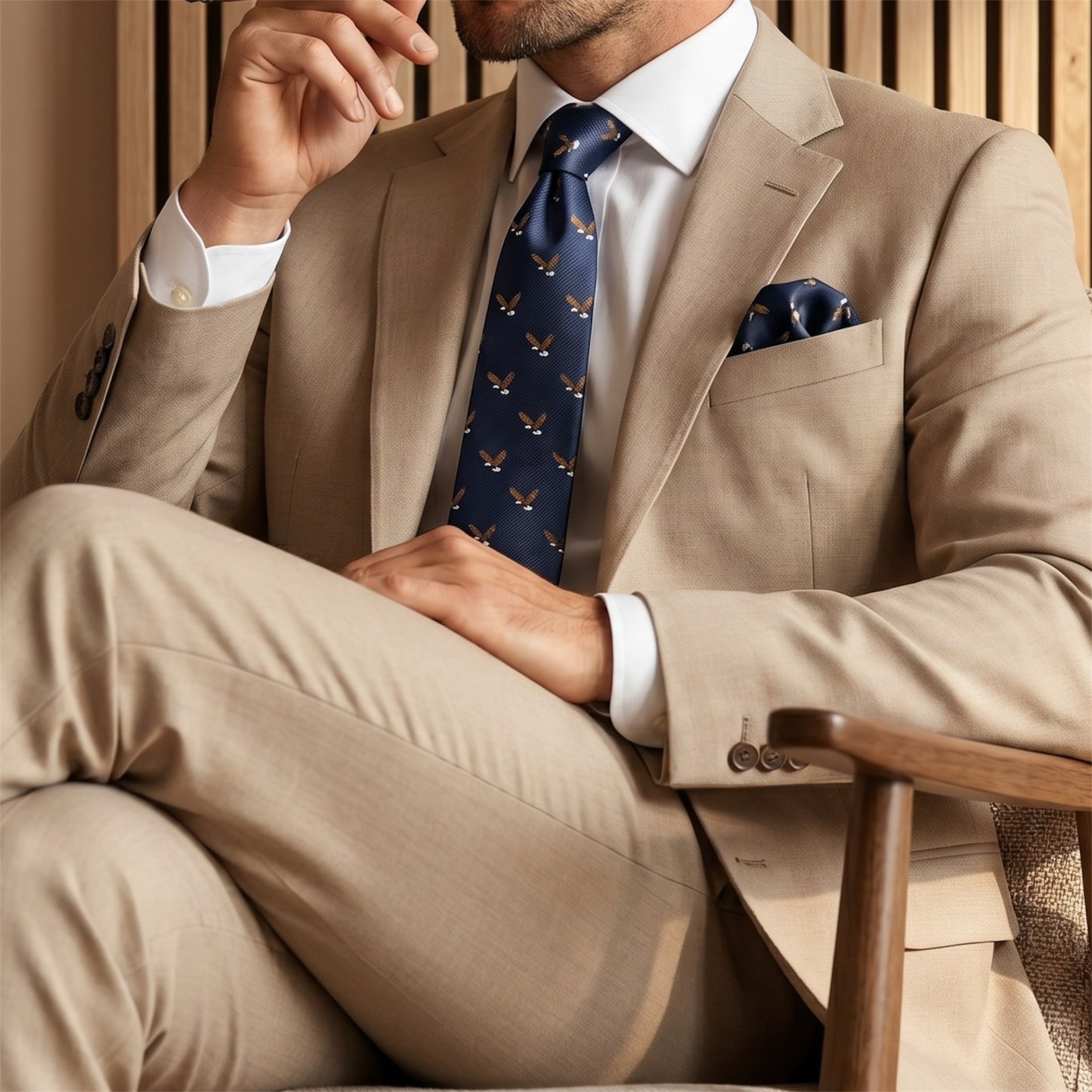 Eagle Pocket Square