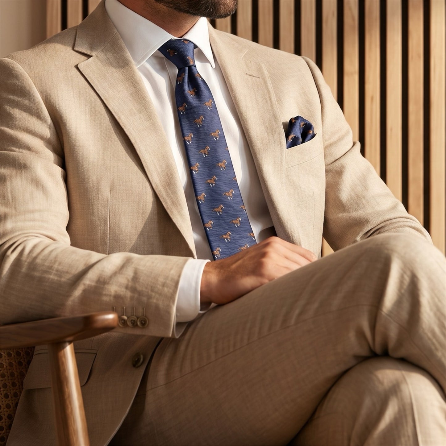 Horse Pocket Square