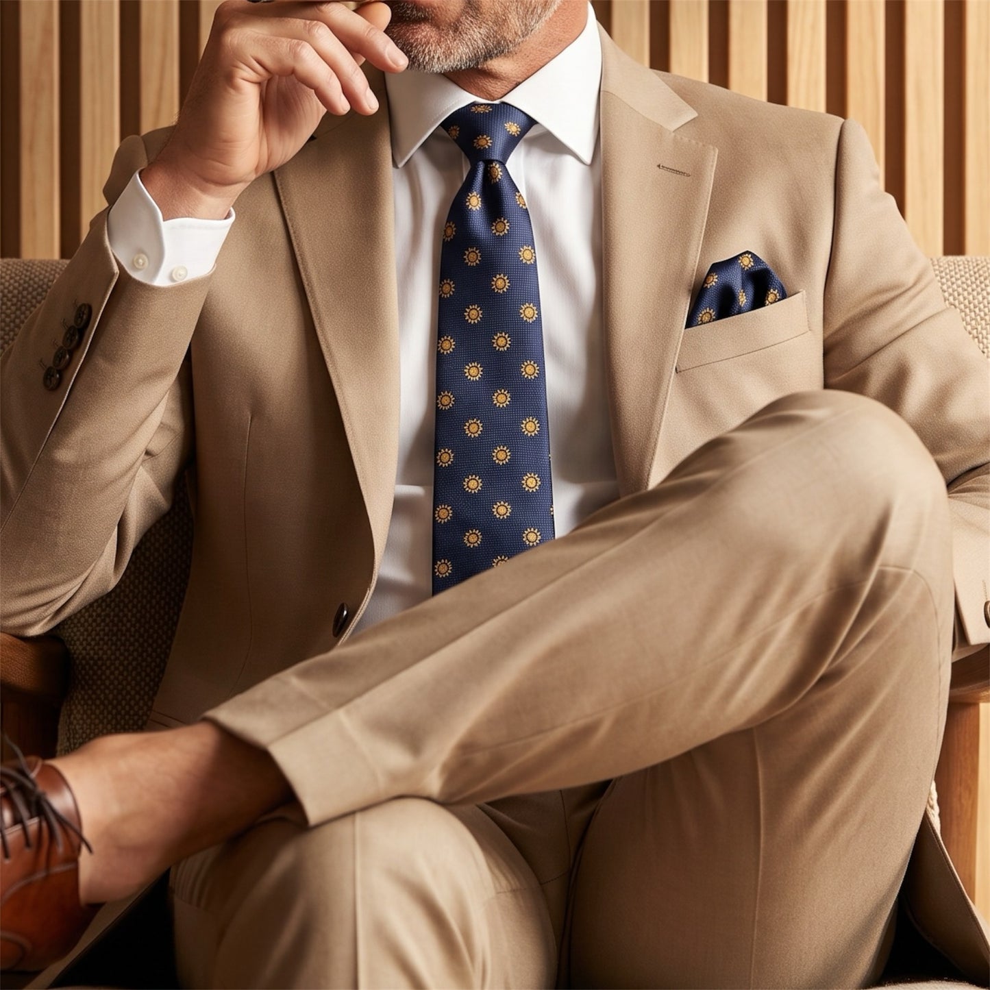 Sun Pocket Square