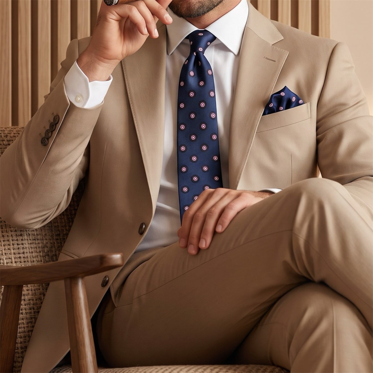 Music Record Pocket Square