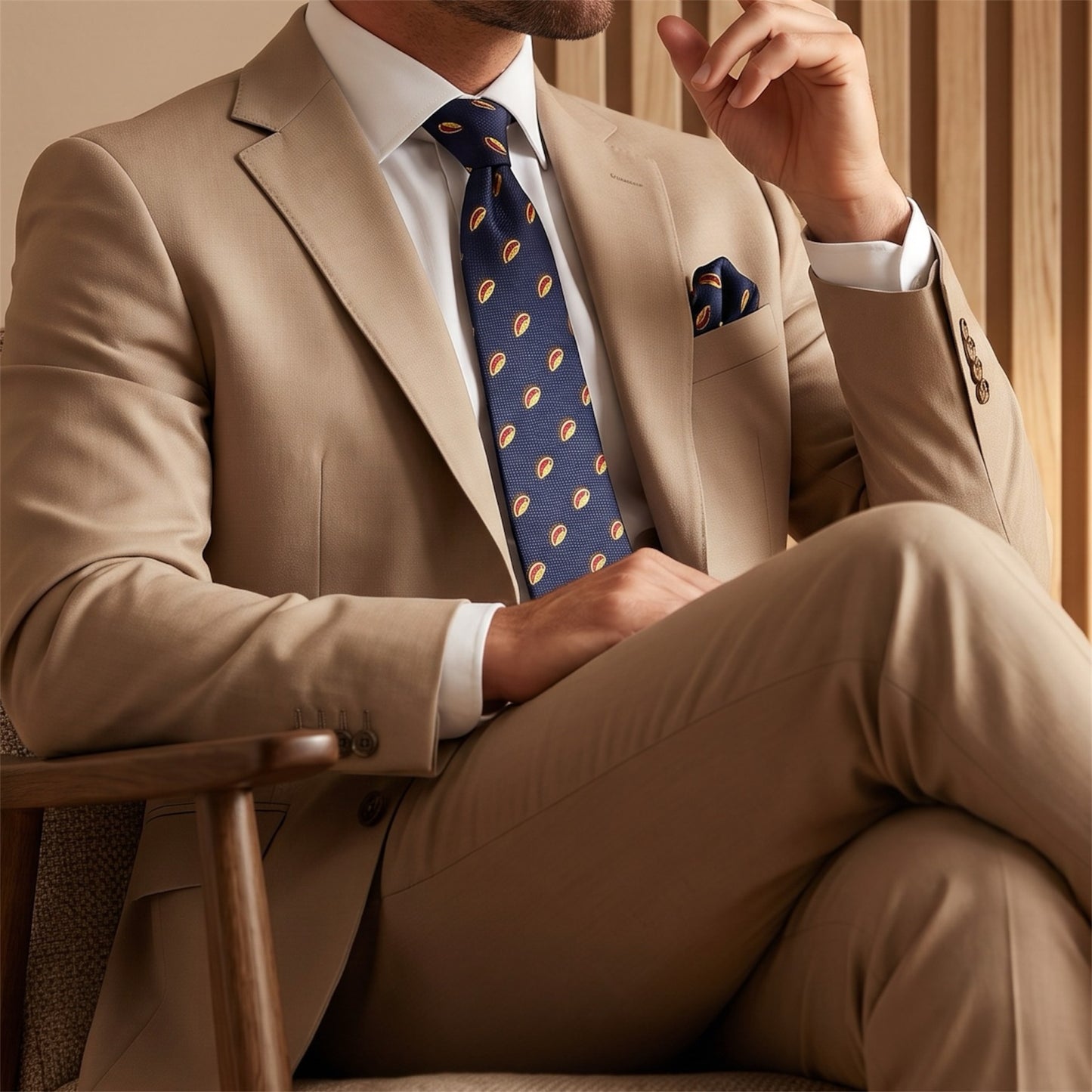 Venus Flytrap Pocket Square