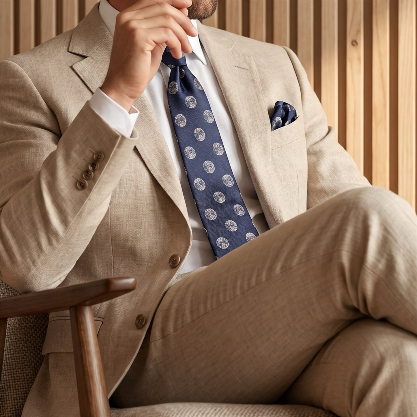 Planet Earth Pocket Square