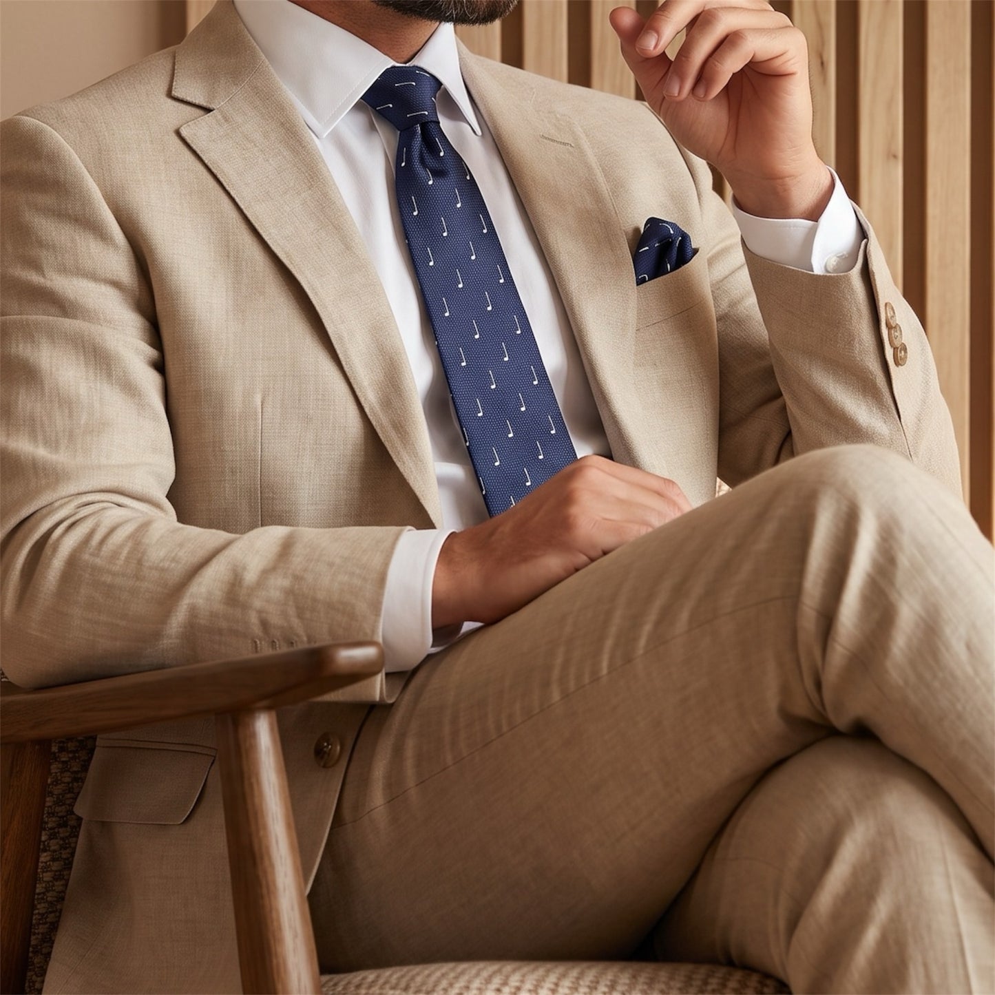 Golf Pocket Square