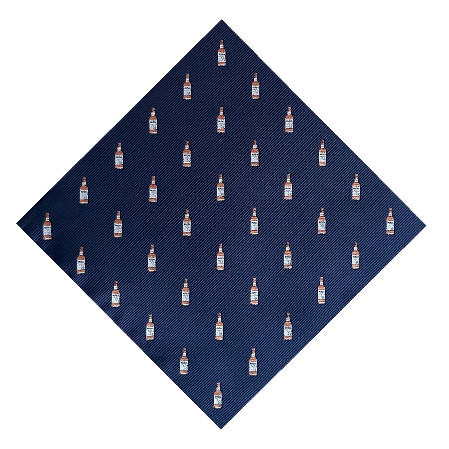 Whisky Bottle Pocket Square