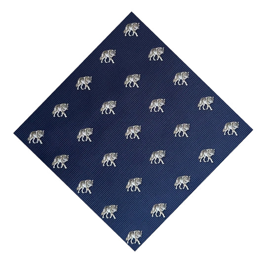 Wolf Pocket Square