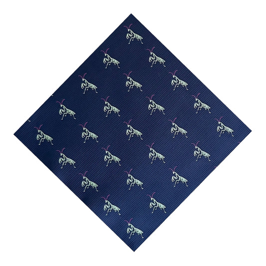 Praying Mantis Pocket Square