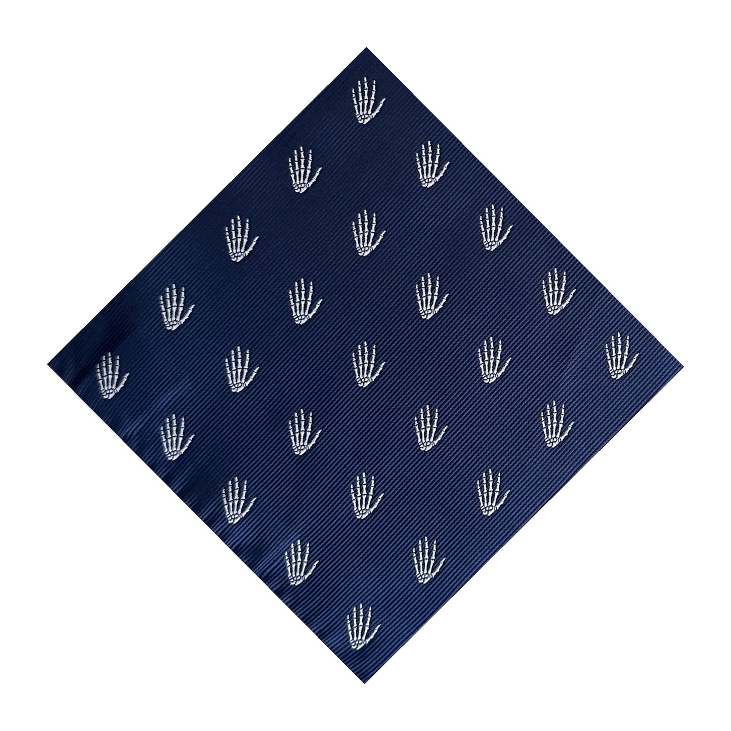 Skeleton Hand Pocket Square