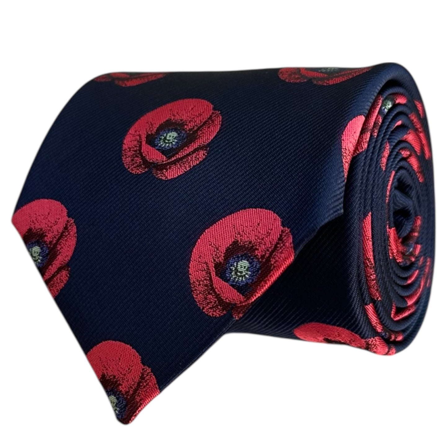 Poppy Tie Navy