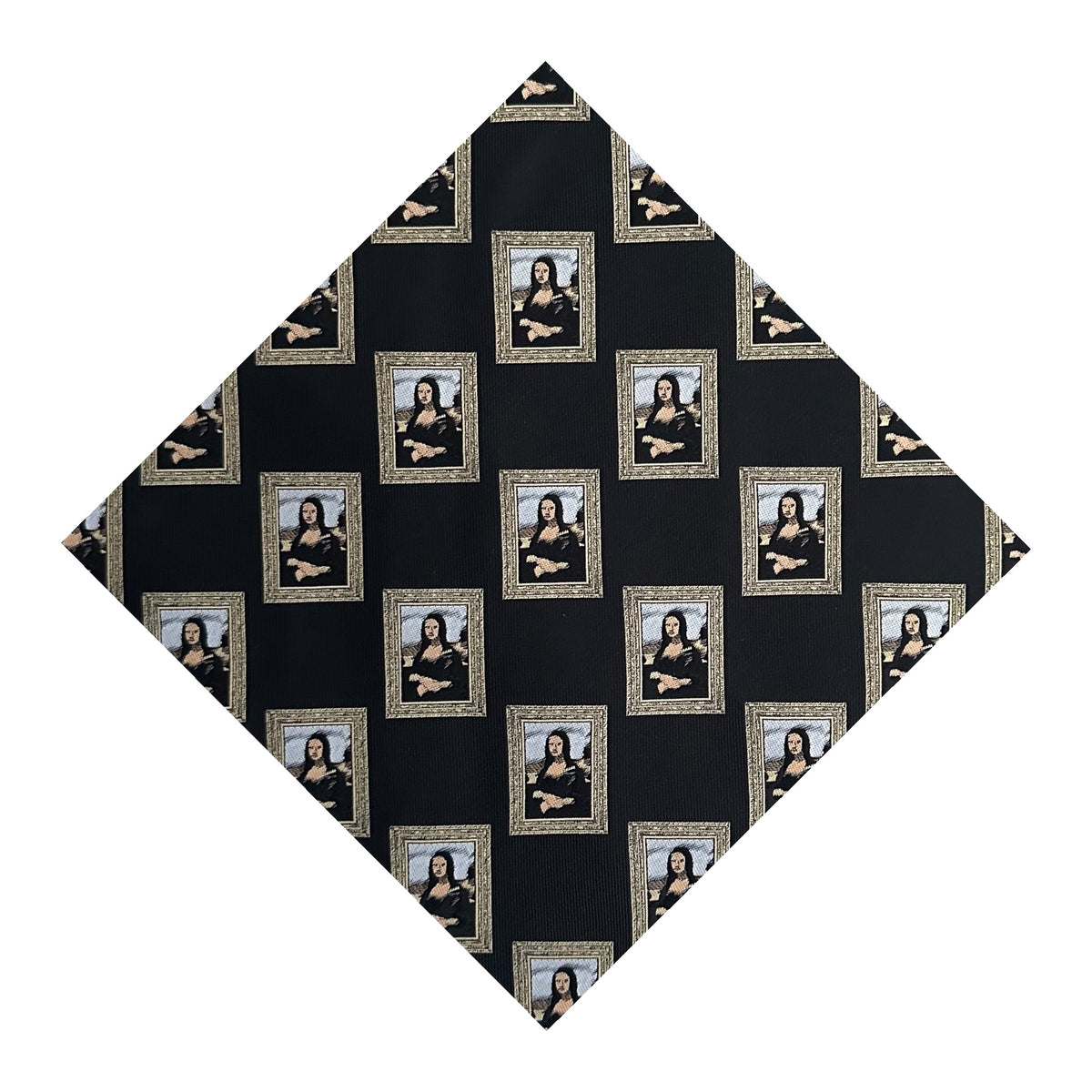 Mona Lisa Pocket Square