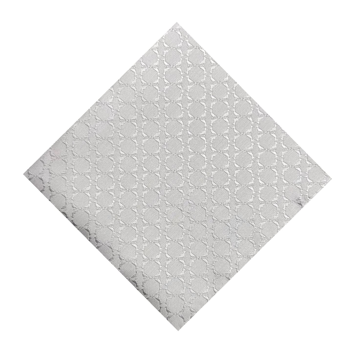 Light Grey Textured OFL Pocket Square