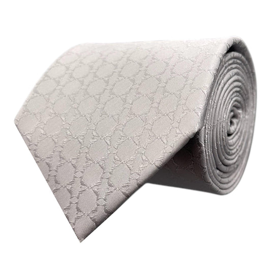 Light Grey Textured OFL Necktie