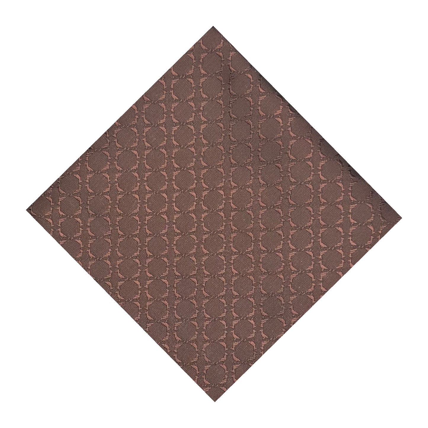 Red Brown Textured OFL Pocket Square