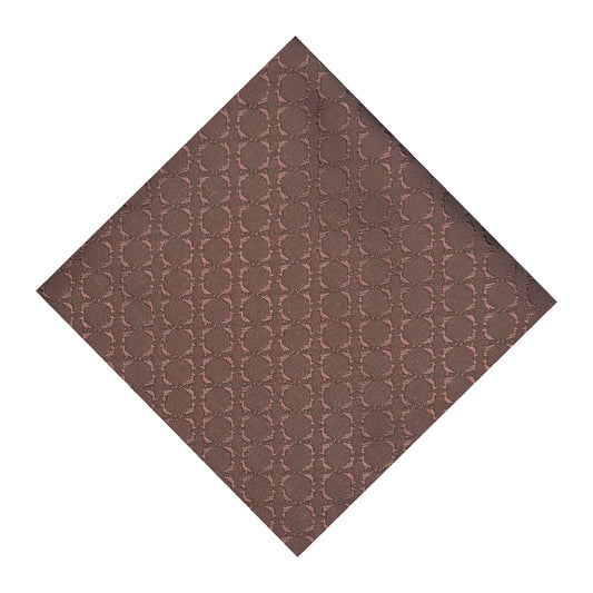 Red Brown Textured OFL Pocket Square