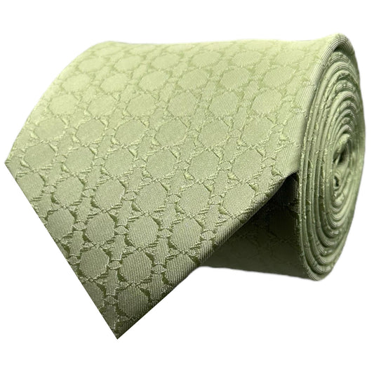Sage Meadow Green Textured OFL Necktie