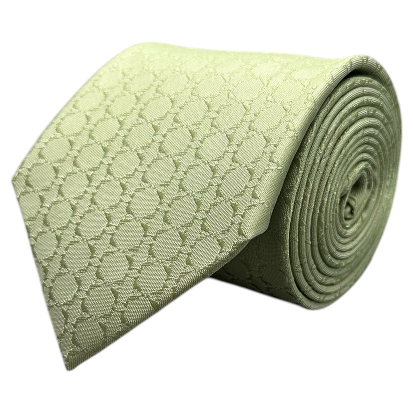 Sage Meadow Green Textured OFL Necktie