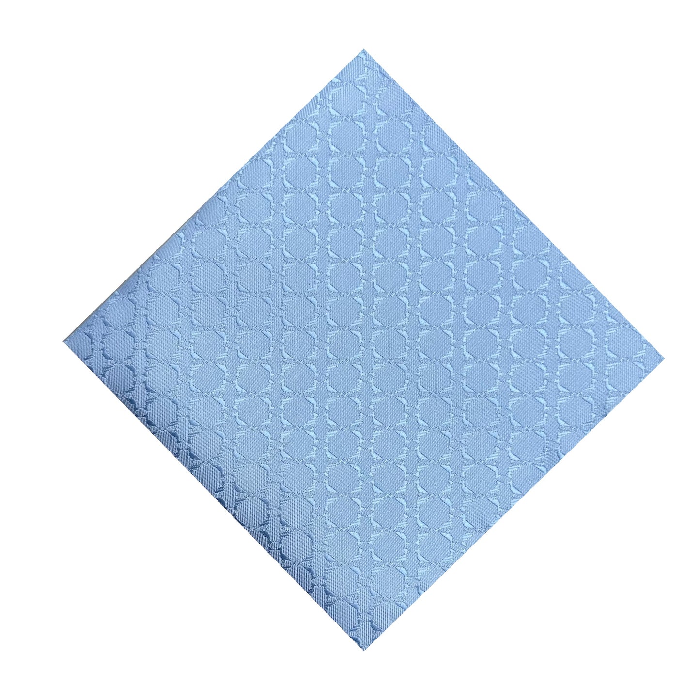 Sky Blue Textured OFL Pocket Square